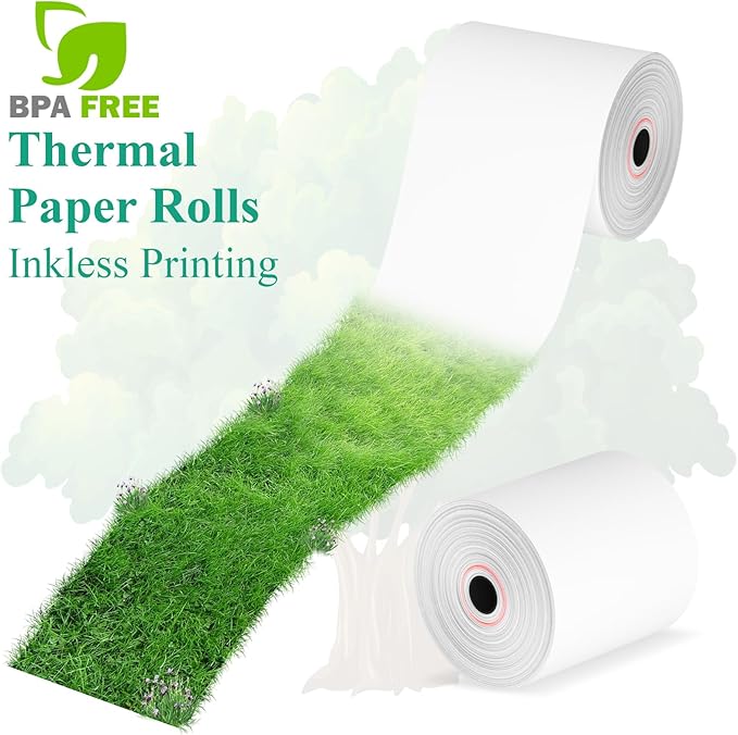 3 1/8" x 230' Thermal Paper Receipt Rolls, Cash Registers，Credit Card - Image 6
