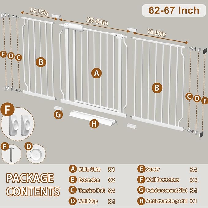 Fairy Baby Extra Wide Baby Gate - Image 3