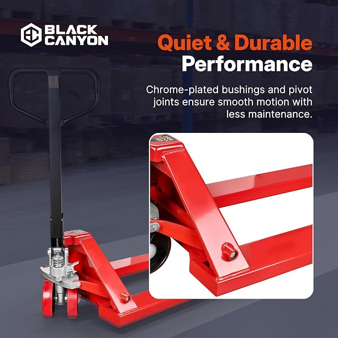 NORTHSKY Narrow Manual Pallet Jack, 5500lb Capacity - Image 3