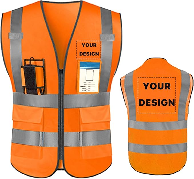 YOWESHOP High Reflective Visibility Safety Vest by YOWESHOP