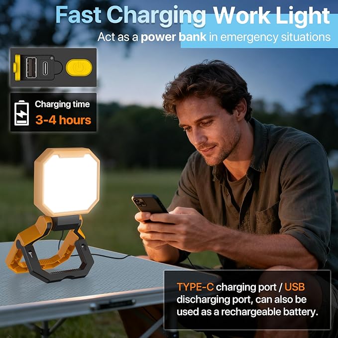 HYPERLITE Rechargeable Work Light - Image 4