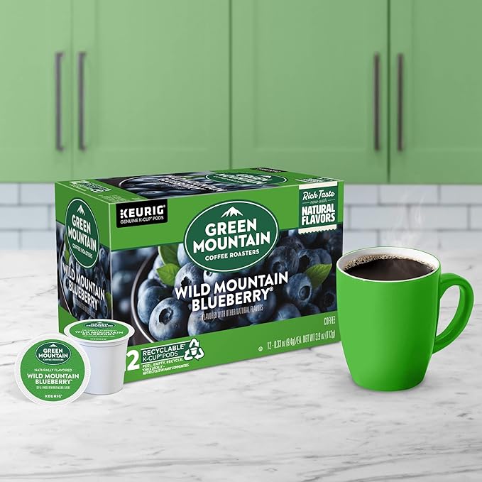 Green Mountain Coffee Roasters Wild Mountain Blueberry Keurig Single-Serve - Image 5