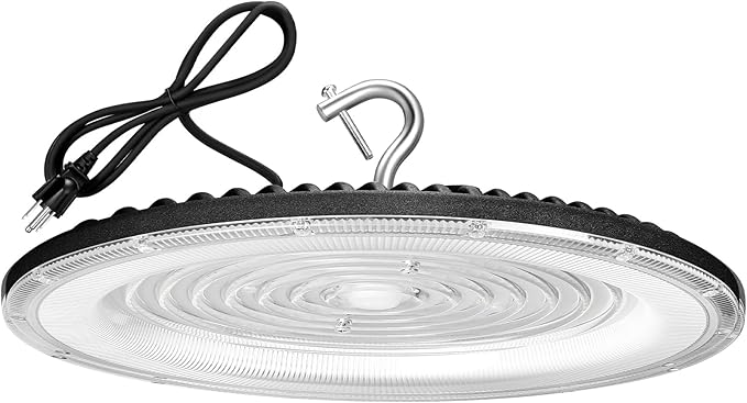 100W UFO Led High Bay Light, IP66 Waterproof, 15050LM 5000K Daylight Area by XYCN