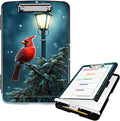 Clipboard with Storage High Capacity Plastic Nursing Clipboards with Pen Holder by Unknown