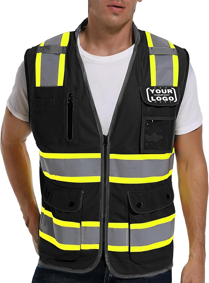 Reflective Safety Vest for Men and Women by GettheBestinSafety