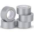 COSIMIXO 5-Pack Silver Heavy Duty Duct Tape, 2 inches x 30 Yards, No Residue by COSIMIXO