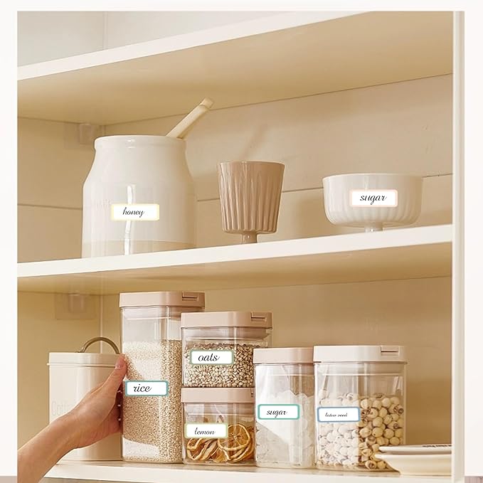 STARLIBOO Removable Labels, Removable Colored Labels Stickers, Self-Adhesive - Image 5