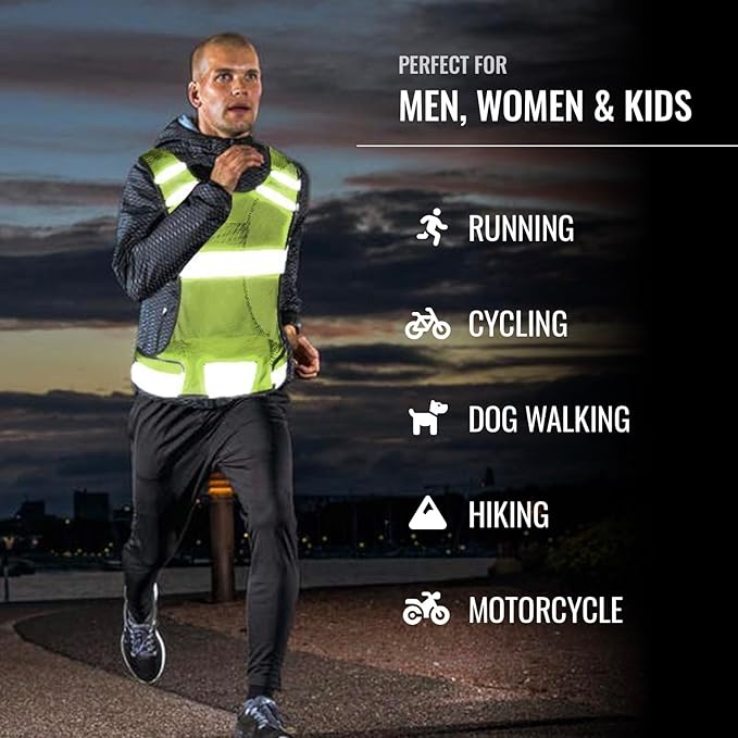 Mesh Reflective Vest with Inside Pocket - Image 5