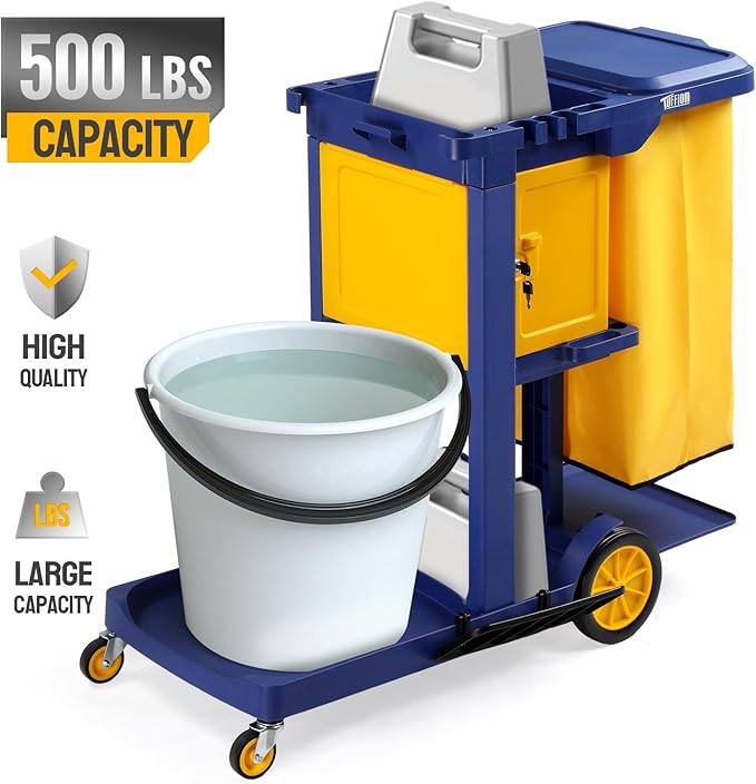 TUFFIOM Multifunctional Janitorial Cart - Image 7
