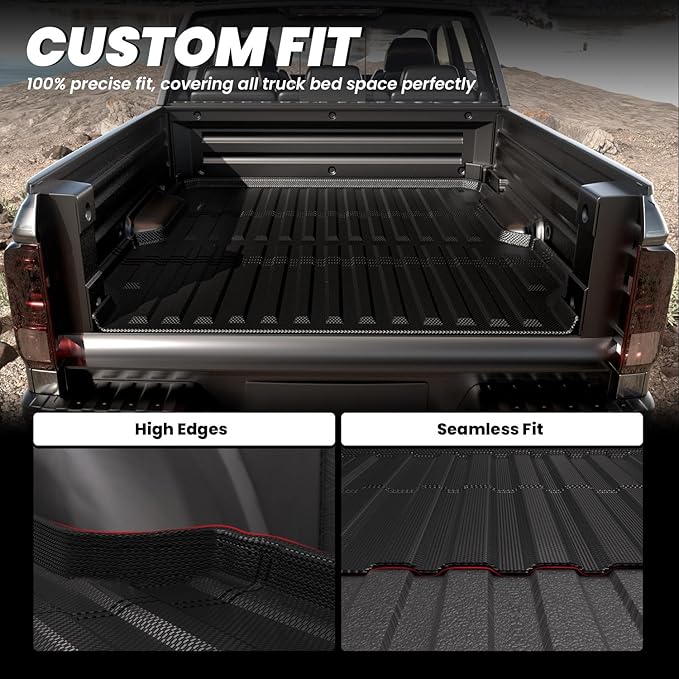 LASFIT Truck Bed Mat for Honda Ridgeline 2026 2025 2024 2023 2022 2021 2020 - Image 2