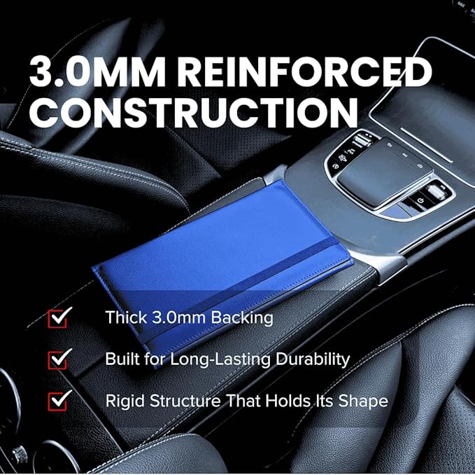 LINTRU Car Registration and Insurance Holder Trifold, Oversized Fit - Image 3