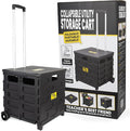dbest products Quik Cart Pro Wheeled Rolling Crate Teacher Utility by dbestproductsInc