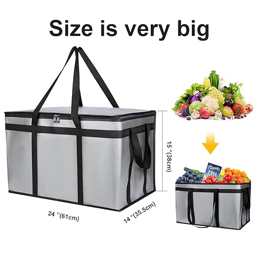Premium Insulated XXL Food Warmer Bag - Image 6