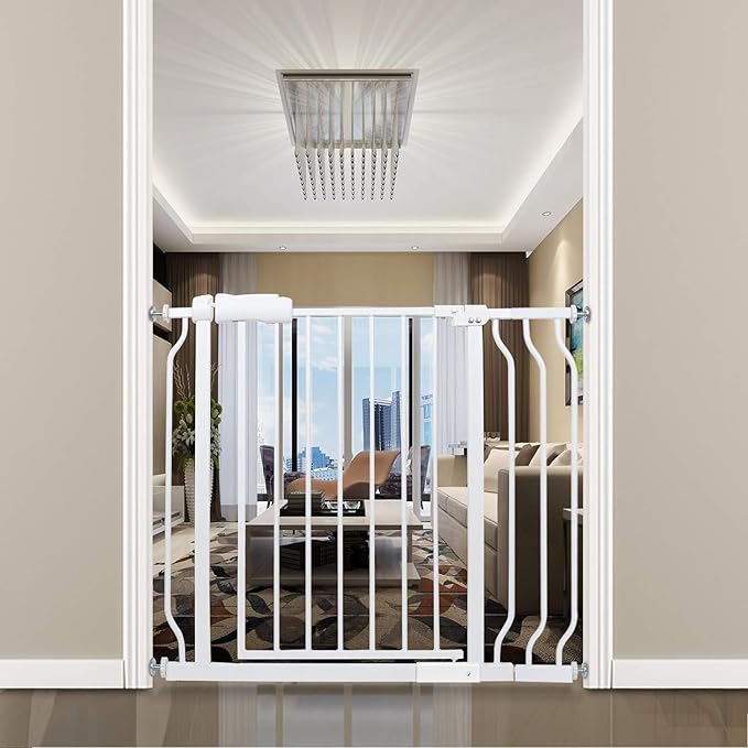 33-38 Inch Wide Baby Gates for Stairs & Doorways by COSENDBABYGATE