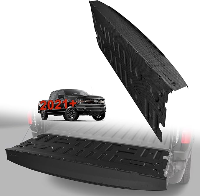 TripleAliners Compatible with Ford F-150 F150 2021-2025 2026 Tailgate Mat with by TripleAliners