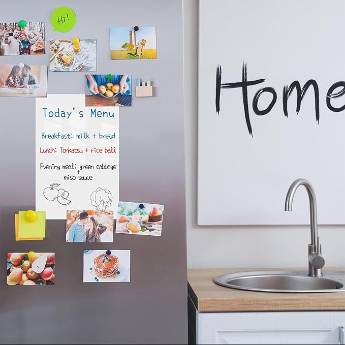 Magnetic Whiteboard Contact Paper, Kitchen Fridge - Image 4