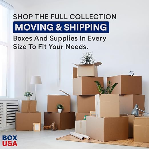 BOX USA Moving Boxes Small 16"L x 10"W x 10"H 10-Pack - Image 5
