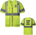 A-SAFETY High Visibility Reflective Safety Vest Customize Logo by A-SAFETY