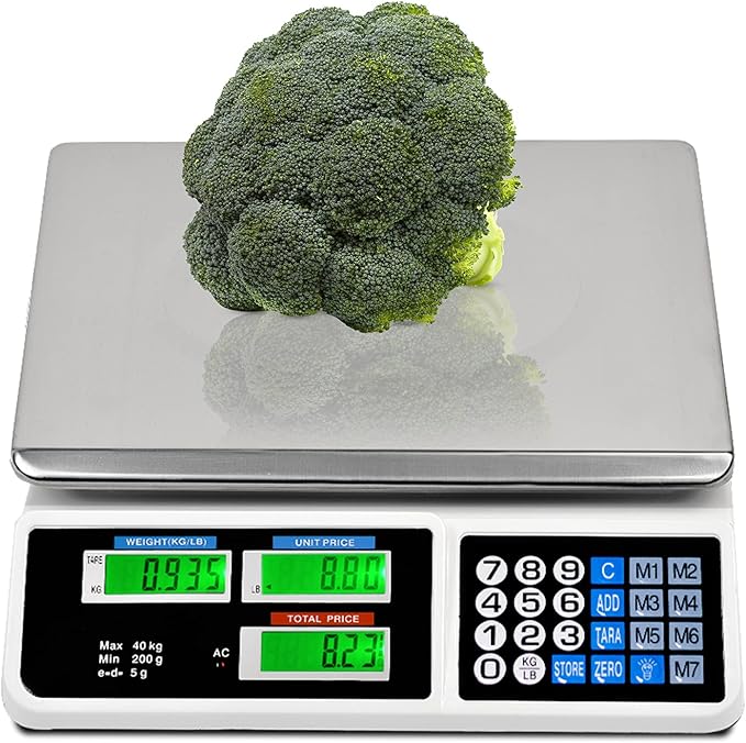 C-CHAIN 88LB Digital Price Scale Electronic Price Computing Scale LCD Digital - Image 9