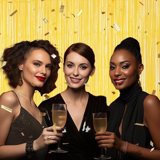 3 Pack Foil Fringe Backdrop - Image 5