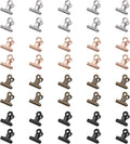 40 Pack Metal Clips 0.87 Inch Small Bull Binder Paper Clips by Unknown