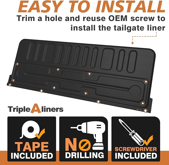 TripleAliners Tailgate Mat Compatible - Image 3