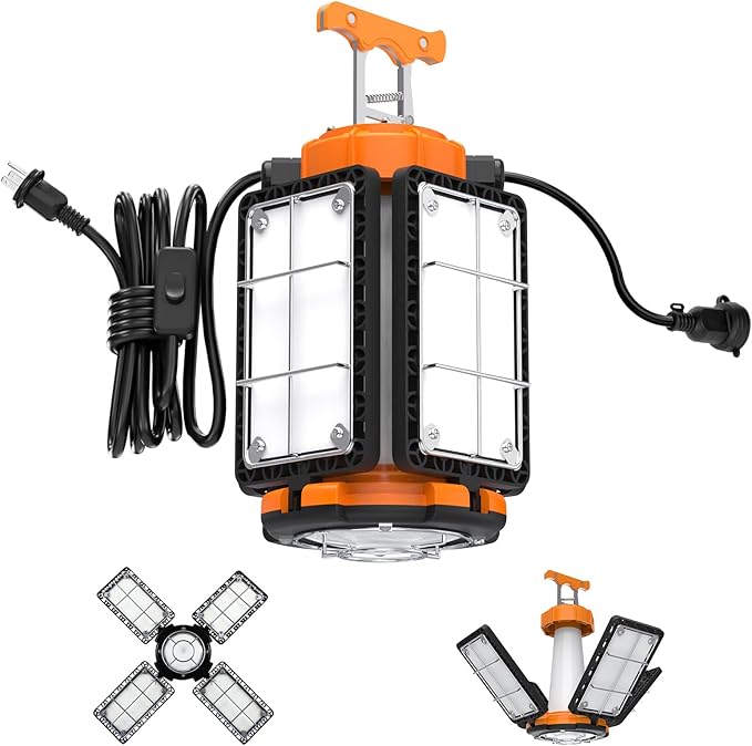 LED Temporary Work Light: 80W 12000LM Led Work Light by WelcometovisitLitezone
