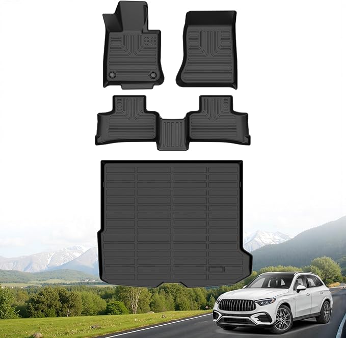 Hutisya-Floor Mats & Cargo Liner Set Fit by Hutisya