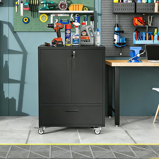 Metal Tool Storage Cabinet - Image 2