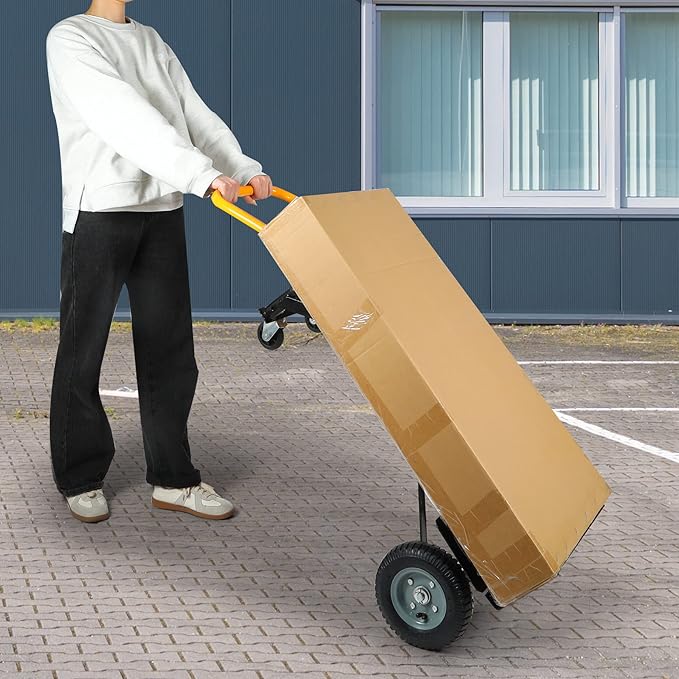 RedSwing 2 in 1 Convertible Hand Truck, Portable Utility Dolly Cart - Image 9