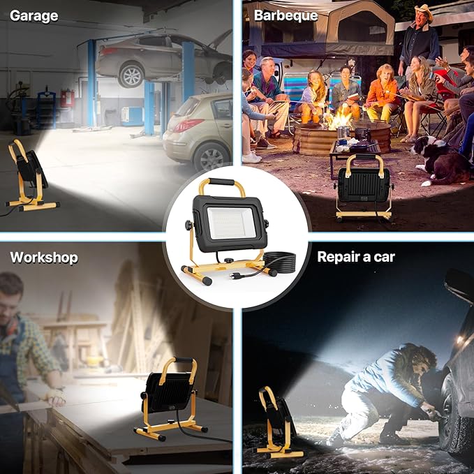 HYPERLITE LED Work Light 5000Lumen: 50W Waterproof Flood Light - Image 7