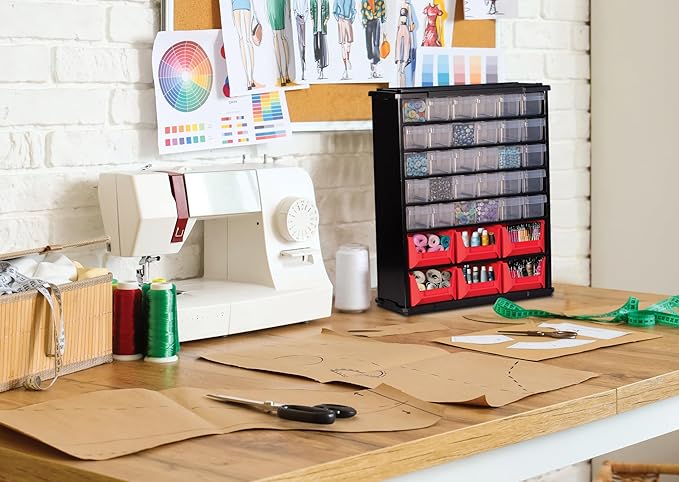 BIRDROCK HOME Craft Organizer Bin - Image 2
