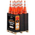 Xpose Safety 36 Inch Orange Traffic Cones Heavy Duty 15lb 6" & 4" Collar by XposeSafety