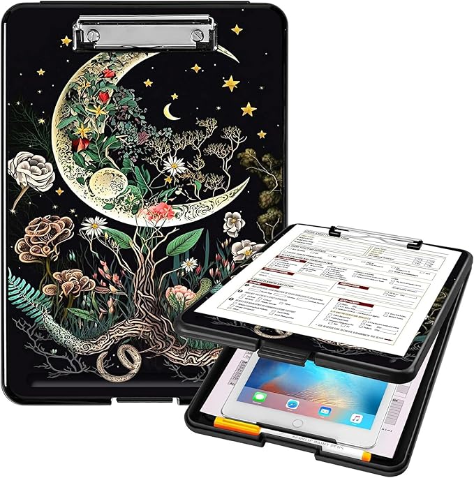 A4 Clipboards, Heavy Duty Waterproof Nursing Plastic Folder Clipboard by Unknown