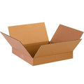 TAPE LOGIC 13 x 13 x 2 Corrugated Cardboard Boxes, Flat 13"L x 13"W x 2"H by TapeLogic