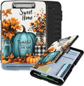 Clipboard with Storage Box & Pen Holder, Heavy Duty Clip Boards 8.5x11 by Unknown