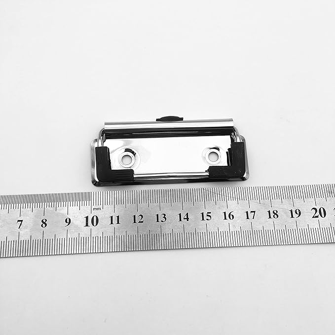 10 Pack Clipboard Clips 2.76" Mountable Metal Clipboards Hardware - Image 3