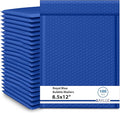 Royal Blue 8.5x12 Inch Poly Bubble Mailers #2 | Self Seal Large Padded by BAYLUE
