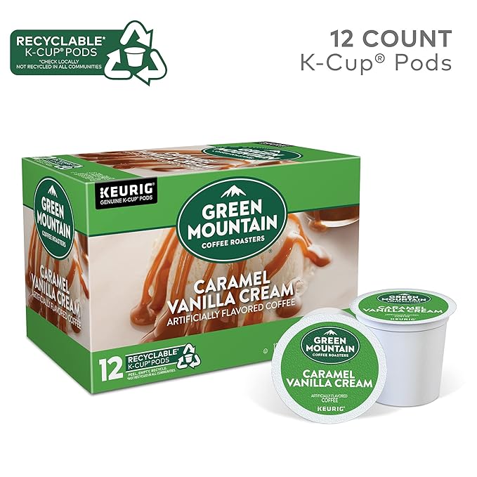Green Mountain Coffee Roasters Caramel Vanilla Cream Keurig Single-Serve K-Cup - Image 10