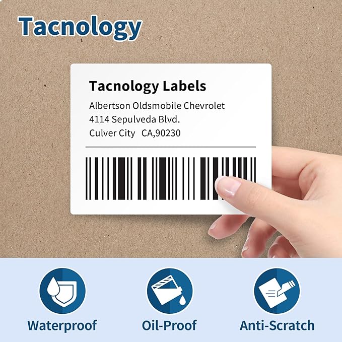 12 Rolls 4" x 3" Direct Thermal Labels - Image 5