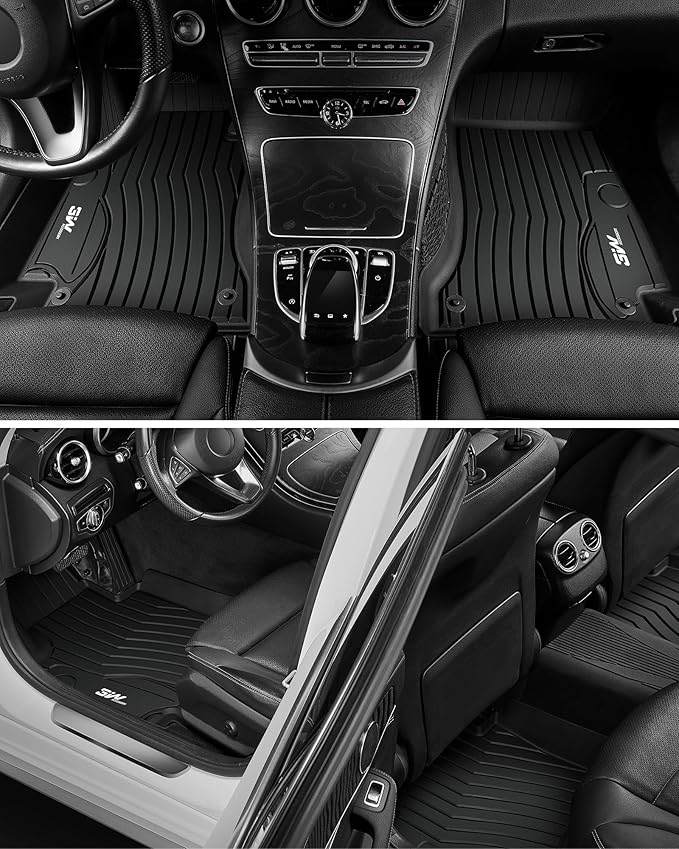 3W Floor Mats for Benz C-Class 2022-2026 C300/C43 AMG/C63 AMG S/C63 AMG S E - Image 3