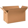 Box USA Double Wall Hand Hole Moving Boxes Large 24"L x 12"W x 12"H 15-Pack by BOXUSA