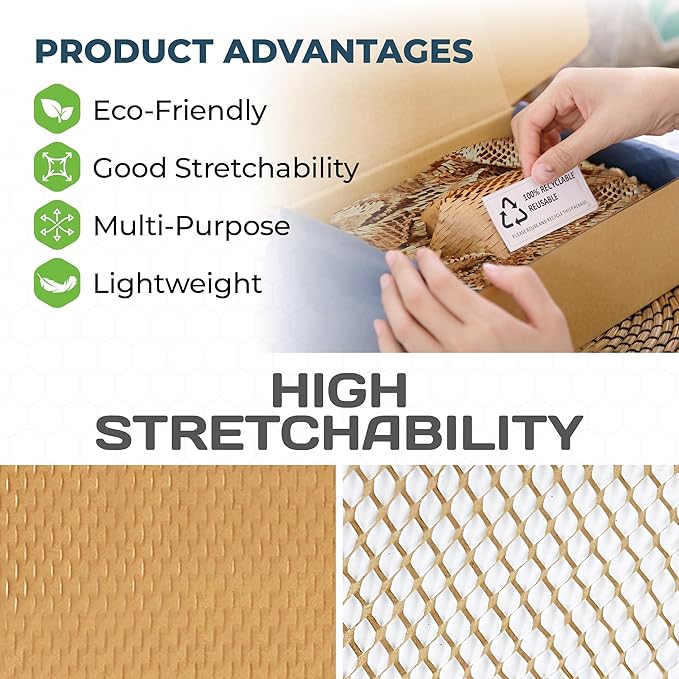 HexcelPack HexaFil Honeycomb Packing Paper - Image 3