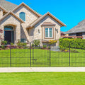 Decorative Garden Fence 6 Panels 14.8ft×38in No Dig Animal Barrier Fencing by FIRSTNESS
