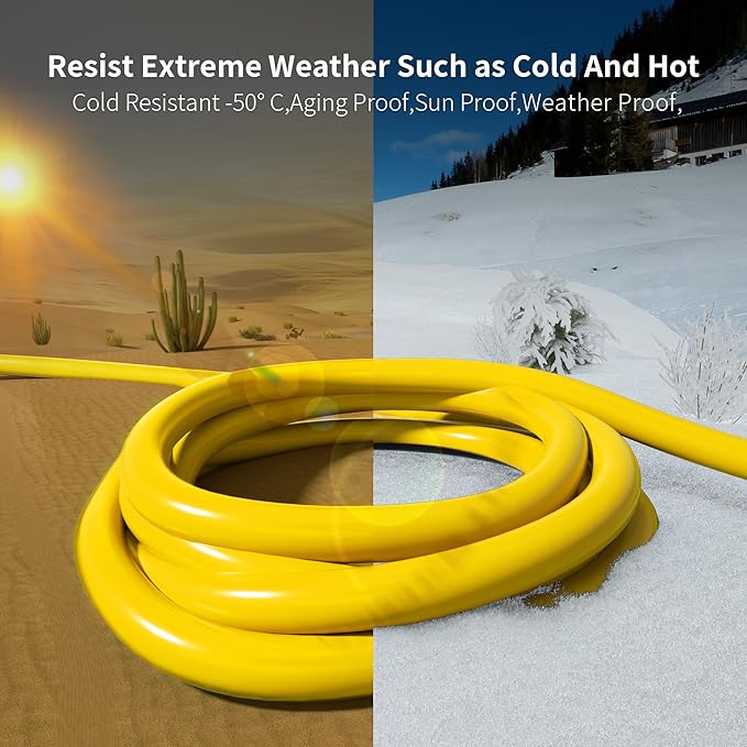 HUANCHAIN 6 ft 14/3 Gauge Heavy Duty Outdoor Extension Cord Waterproof - Image 6