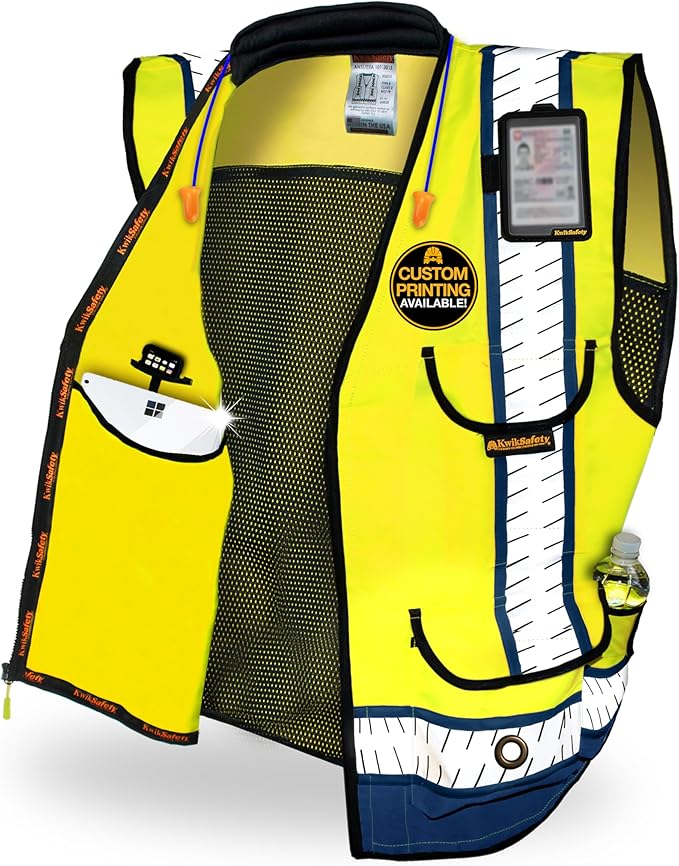 KwikSafety - Charlotte, NC - GODFATHER Safety Vest ANSI OSHA by KwikSafety