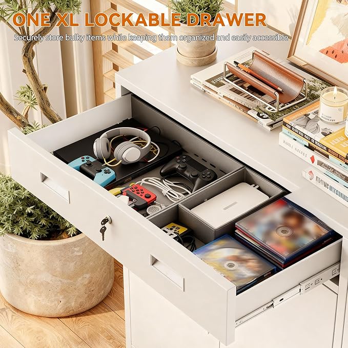 BESFUR Metal Storage Cabinet - Image 4
