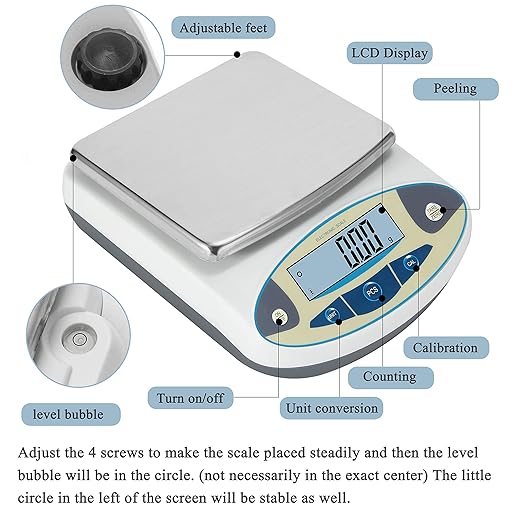 Bonvoisin Lab Scale 1000gx0.01g High Precision Electronic Analytical Balance - Image 3