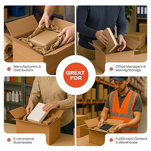 Multi-Depth Corrugated Shipping Boxes, Storage & Small Business Packaging - Image 5