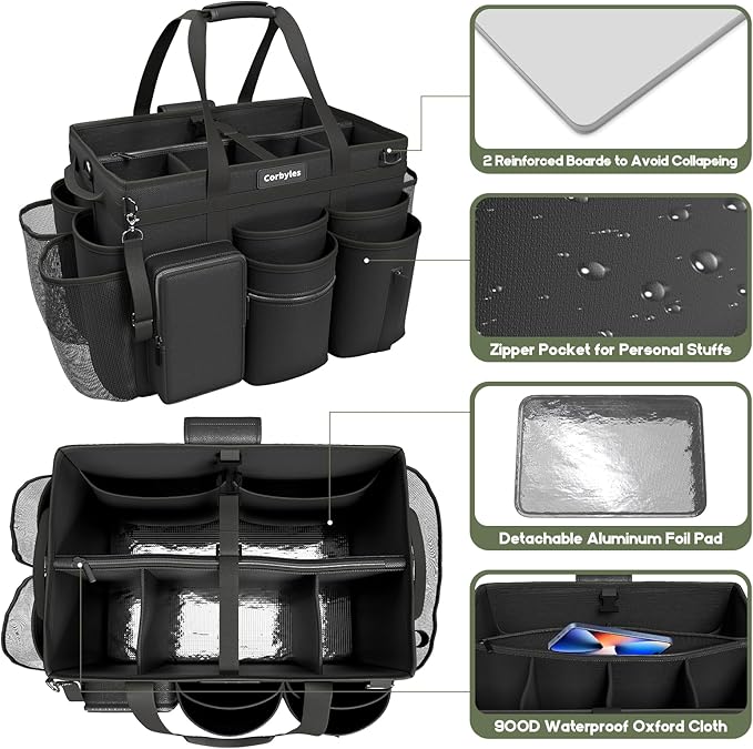 Rolling Cleaning Caddy Bag - Image 2